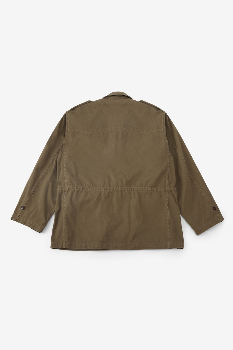 Japanese Herringbone Twill French Army M-47 Field Jacket,Unisex-5