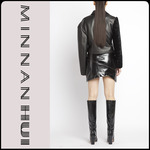 MINNANHUI AW21皮革外套