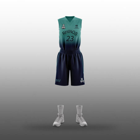 Girls Basketball Kit with personalized name 女装篮球队服-2