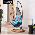 100usd Weibog 1Pcs A Set Prodgf ins Rattan Moon Shape Minshuku Hanging Swing Chair