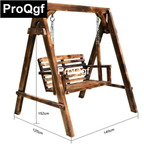 100usd Kfsee 1Pcs A Set ins Prodgf Outdoor Yours Garden Wood Swing Chair