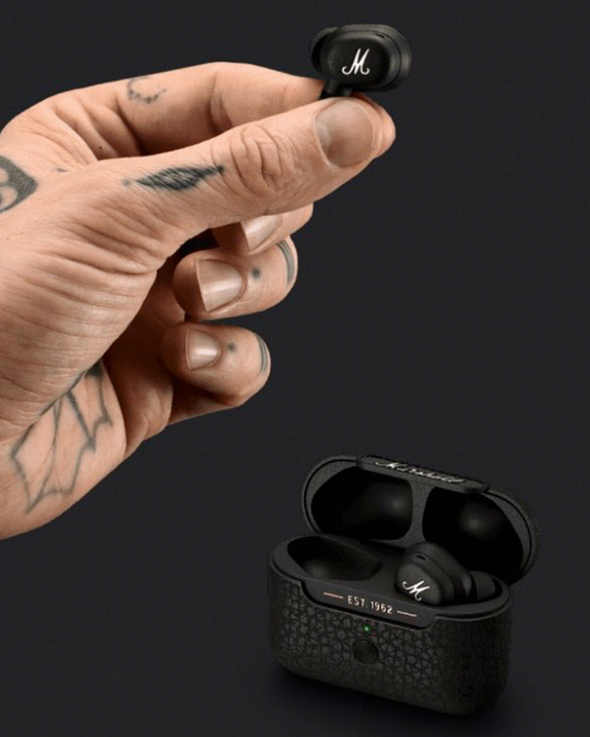 Marshall 发布首款真无线主动降噪耳机 Motif ANC