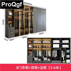 850usd Prodgf 1Pcs A Set ins 360*255cm Bedroom as photo Cloth Cabinet Wardrobe