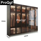 550usd Prodgf 1Pcs A Set ins 240*196cm Bedroom as photo Cloth Cabinet Wardrobe