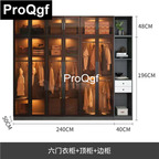 800usd Prodgf 1Pcs A Set ins 280*244cm Bedroom as photo Cloth Cabinet Wardrobe