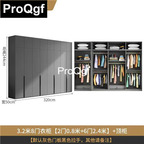 700usd Prodgf 1Pcs A Set ins 320*244*50cm Bedroom as photo Cloth Cabinet Wardrobe