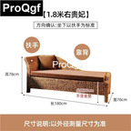 380usd Weibog 1 Set Prodgf as photo 180cm length Minshuku Rattan Sofa