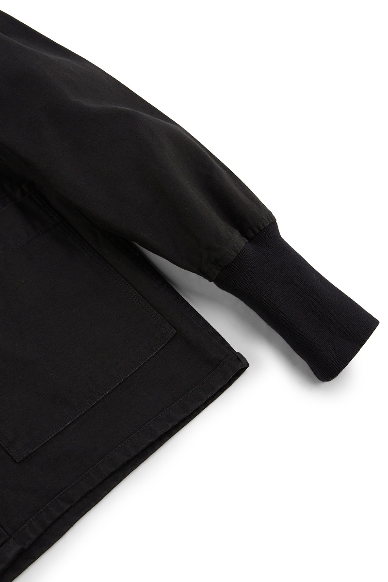 Japanese Satin-back crepe U.S.ARMY Protective Jacket,Women-4