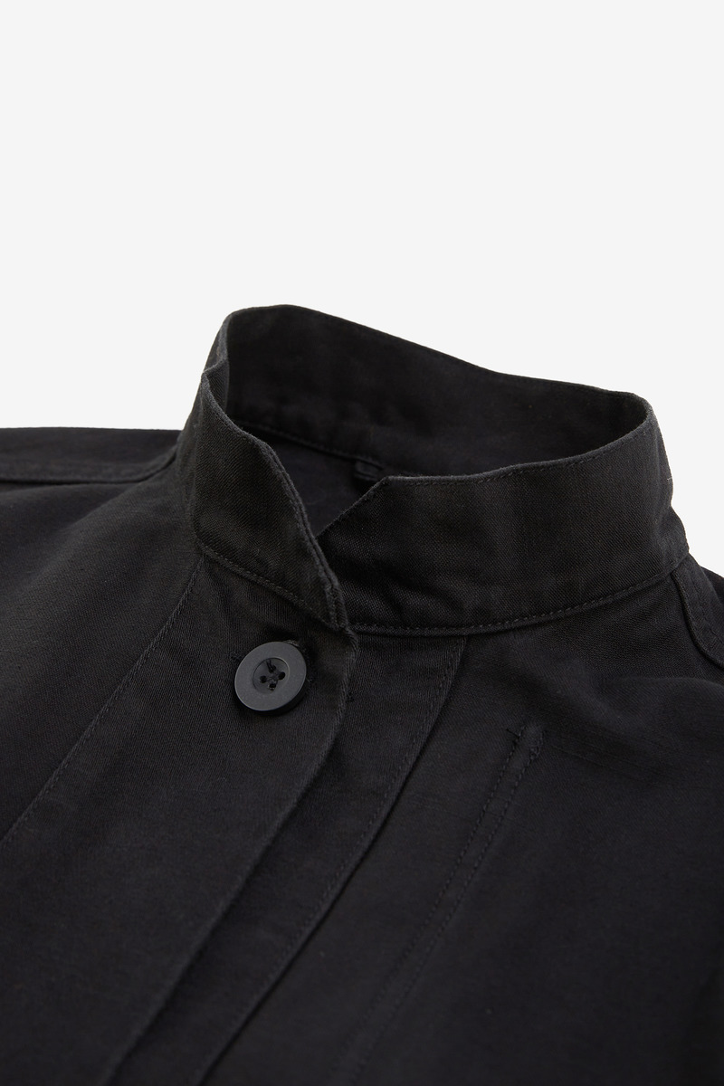 Japanese Satin-back crepe U.S.ARMY Protective Jacket,Women-2
