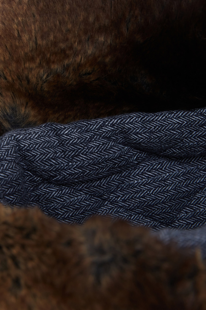 Leather Military Ushanka Hat, Unisex-3