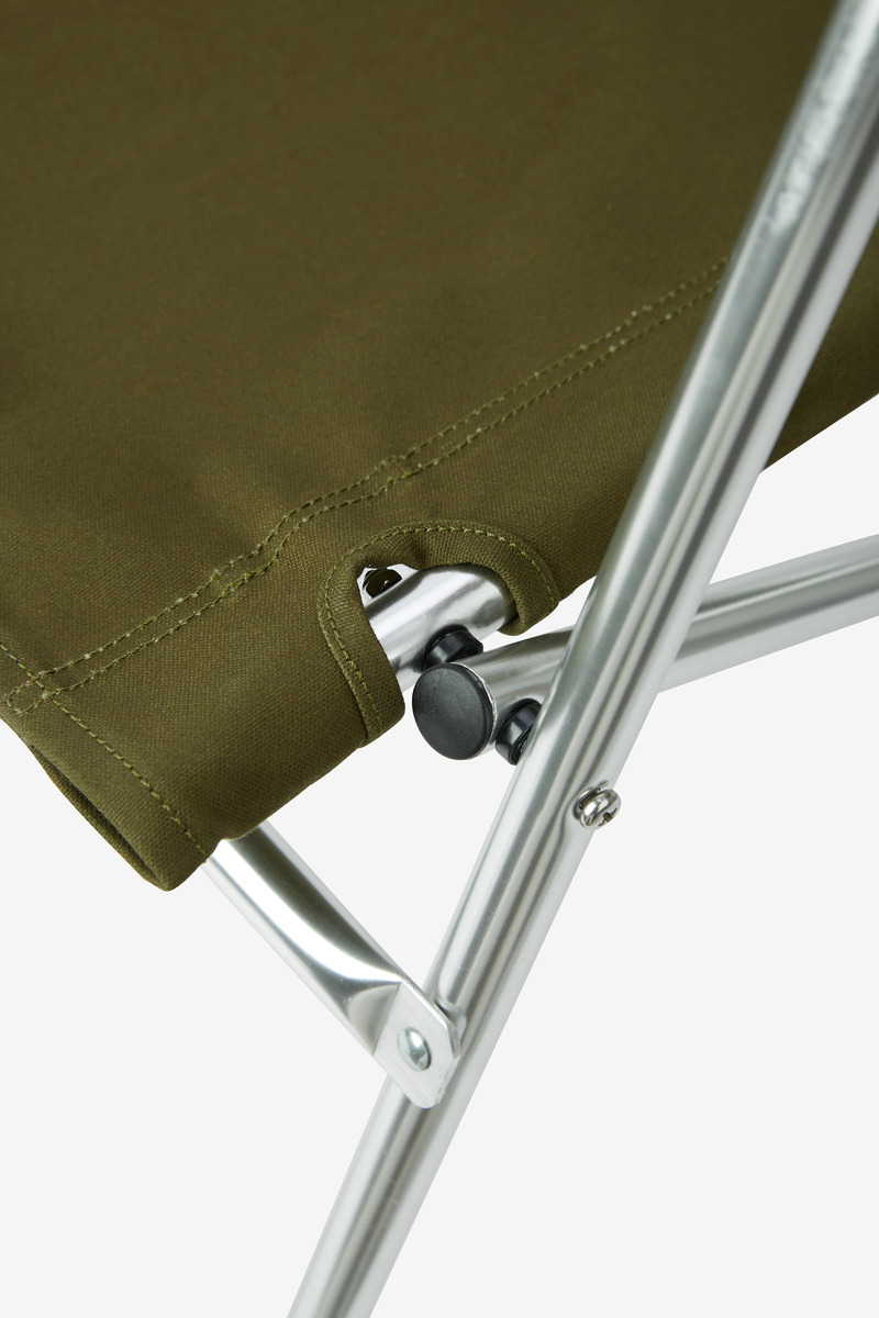 Okayama Waxed Canvas British Army Rover Chair-3