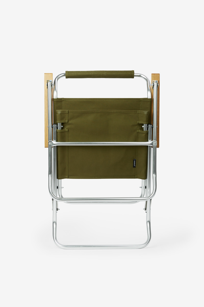 Okayama Waxed Canvas British Army Rover Chair-5