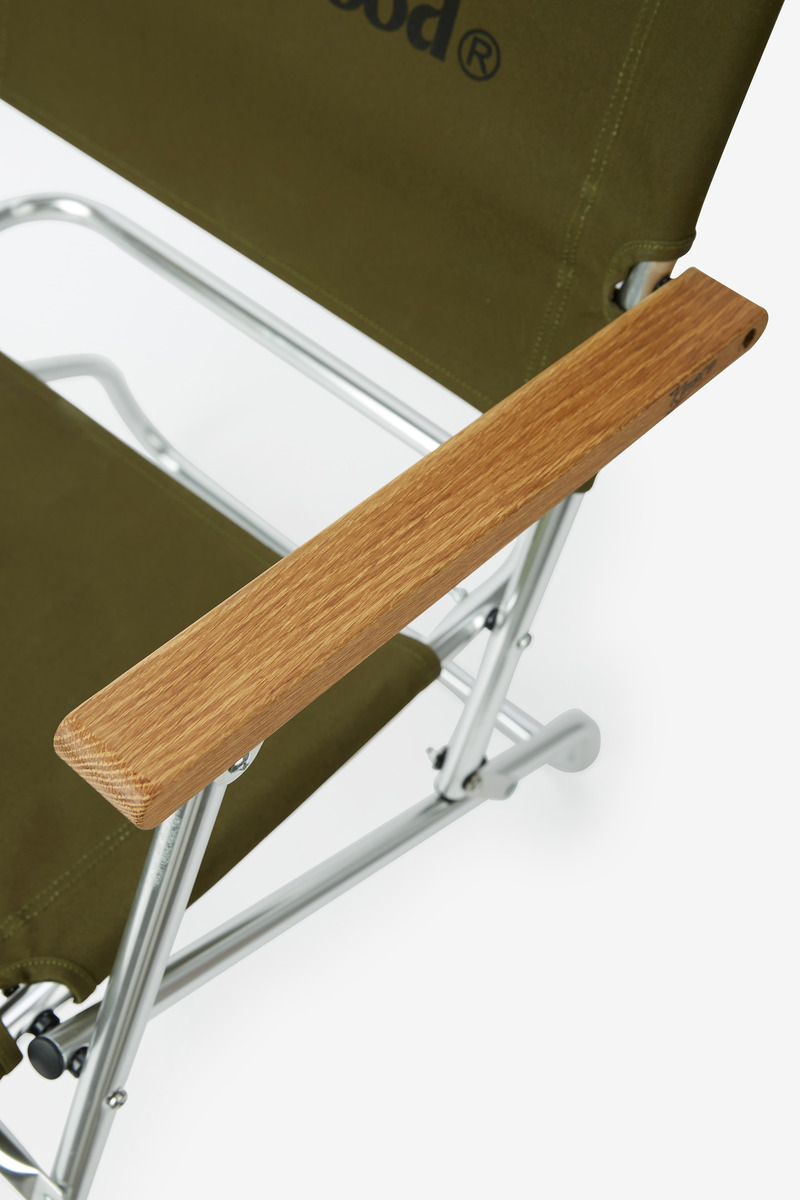 Okayama Waxed Canvas British Army Rover Chair-2
