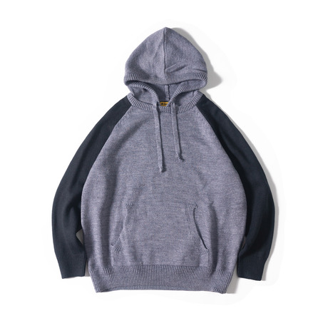 MIXEDMATCH HOODED SWEATER