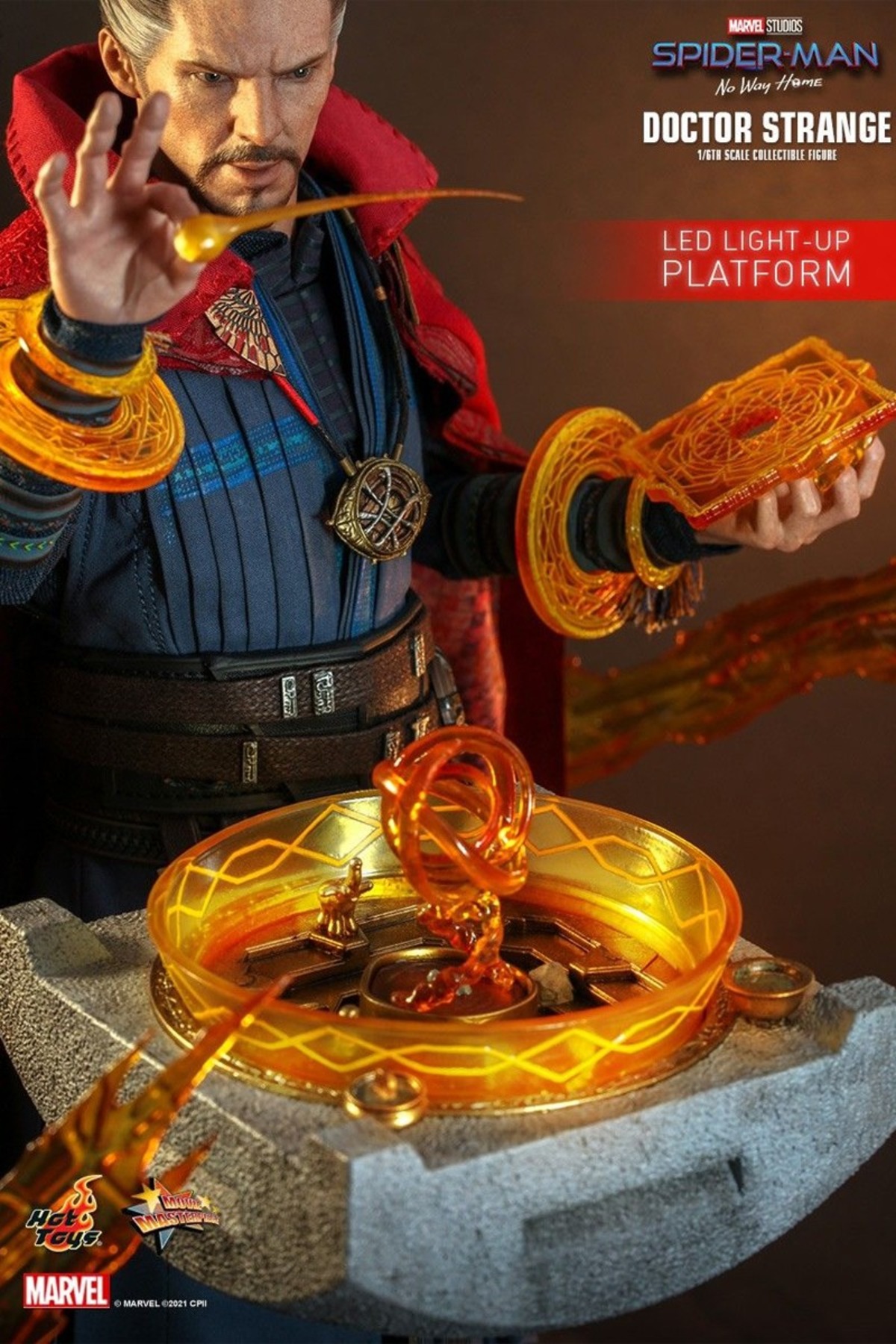 Hot Toys 推出最新《Spider-Man: No Way Home》奇异博士 1:6 比例雕塑模型