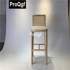 120usd Prodgf 1Pcs A Set Designer Minimalist Wood Rattan Bar Chair