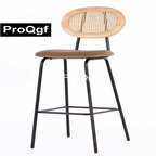 99usd Prodgf 1Pcs A Set Designer Minimalist Rattan Bar Chair