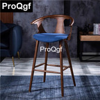130usd Prodgf 1Pcs A Set Designer Minimalist Wood Bar Chair