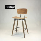 100usd Prodgf 1Pcs A Set Designer Minimalist Wood Bar Chair