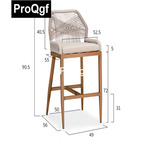 150usd Prodgf 1Pcs A Set ins Home Rattan Bar Chair