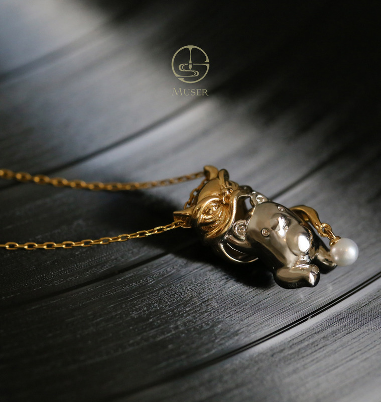 预售-醒狮献瑞-珍珠版吊坠