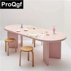 300usd Prodgf 1Pcs A Set ins 140cm length ins Style Dining Table