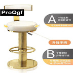 200usd Prodgf 1Pcs A Set ins Fashion Coffee Stainless Steel KTV Bar Chair