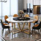 130usd Ngryise 1 Set ins 100cm length Nordic Dining Marble Dining Table(no turnable)