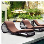 199usd Prodgf 1Pcs A Set Ins Swimming Pool Side S Shape SLeeping Bed with cushion