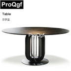 350usd Prodgf 1Pcs A Set ins 120cm length Cool Luxury Home Dining Table