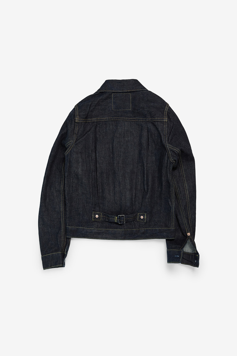 CICADA JEANS by Cicadahood 15oz Kojima Selvedge Raw Denim - Women's Type I Jacket-5