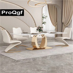 380usd Prodgf 1Pcs A Set ins i am here Luxury 130cm length Dining Table