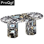 2300usd Prodgf 1Pcs A Set ins Star Movie use Luxury Dining Table