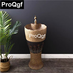 130usd Prodgf 1Pcs A Set Spring Here Scenery Art Bathroom Washbasin