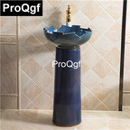 80usd Prodgf 1Pcs A Set Spring Here Scenery Art Bathroom Washbasin