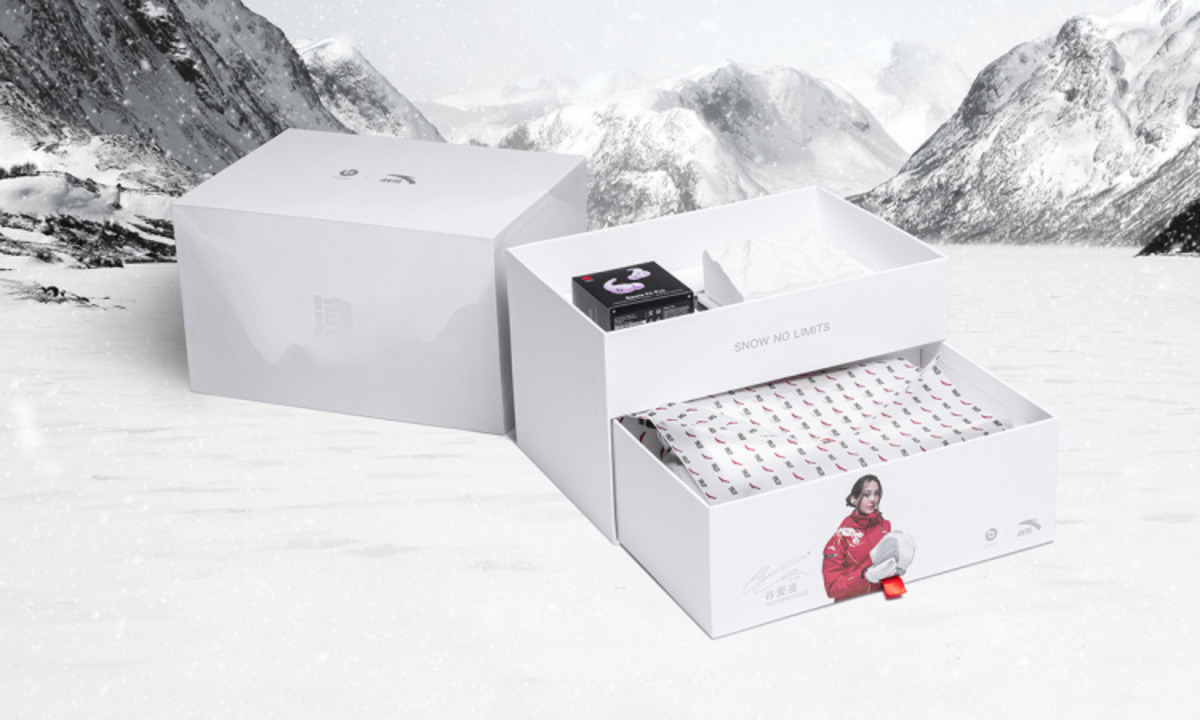 安踏携手谷爱凌与 Beats 共同推出冰雪礼盒