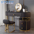 530usd Kfsee 1Pcs A Set Luxury 80cm length Make Up Table with stool