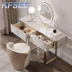 450usd Kfsee 1Pcs A Set Luxury 90cm length Make Up Table with stool