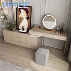 500usd Kfsee 1Pcs A Set Luxury 120cm Make Up Table with 120cm TV Cabinet