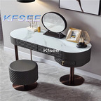 530usd Kfsee 1Pcs A Set Luxury 110*45*75cm Make Up Table with stool