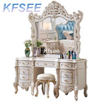 700usd Kfsee 1Pcs A Set Luxury 162cm length Make Up Table with stool