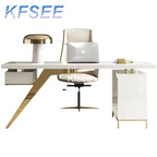 350usd Kfsee 1Pcs A Set ins 140cm length Modern Office Table Desk