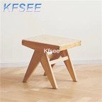 50usd Kfsee 1Pcs A Set Ins Comfortable Rattan Wood Stool