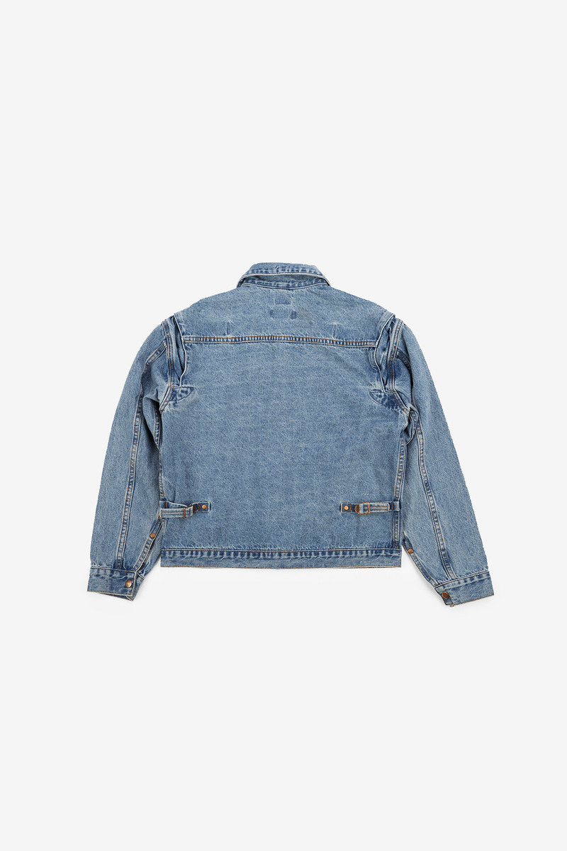 Hippie Patchwork 11MJ Denim Jacket, Unisex-5