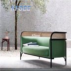 600usd Kfsee 1 Set Prodgf Outdoor Rare Rattan Beautiful Two Seat Sofa