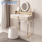 550usd Kfsee 1 Set Prodgf Castle Home 80cm length Make Up Table with mirror with stool