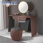 650usd Kfsee 1 Set Prodgf Castle 115*45*75cm Make Up Table with mirror with Stool