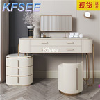450usd Kfsee 1Pcs A Set Prodgf Castle Luxury Make Up Table with Stool with Mirror
