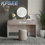380usd Kfsee 1 Set Prodgf Castle 100*50*75cm Length Make Up Table with mirror(no stool)