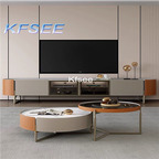 700usd Kfsee 1 Set Prodgf Castle TV Cabinet with Coffee Table